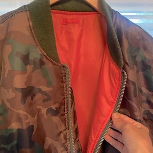 Retro Camoflauge Bomber (L)